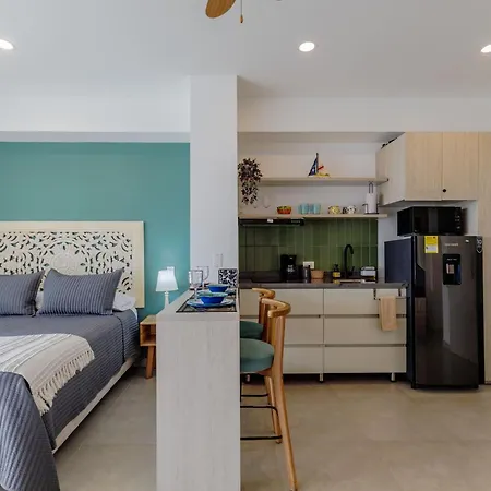 Encantador Y Moderno Estudio Con Piscina A Pasos Del Aeropuerto Apartamento