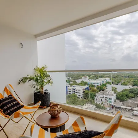 Encantador Y Moderno Estudio Con Piscina A Pasos Del Aeropuerto Apartamento