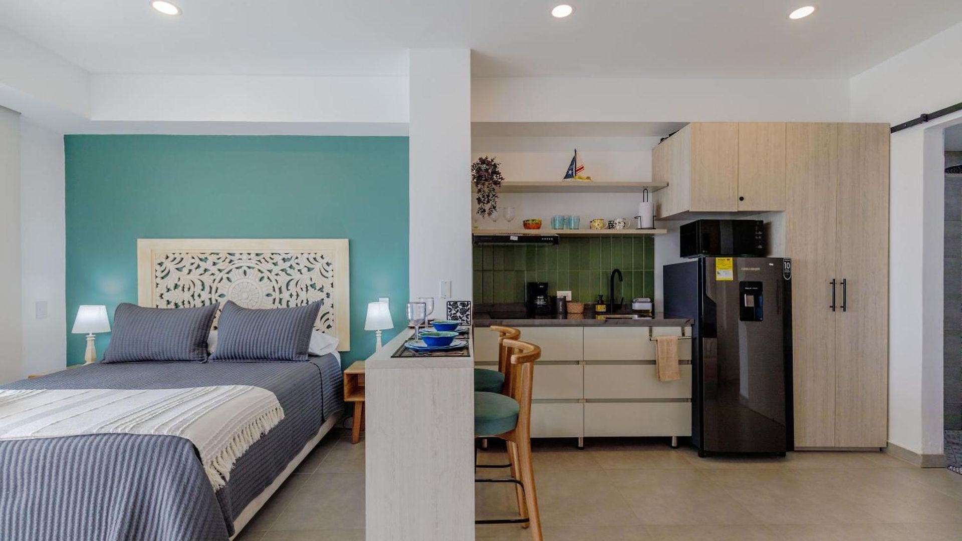 Encantador Y Moderno Estudio Con Piscina A Pasos Del Aeropuerto Apartamento