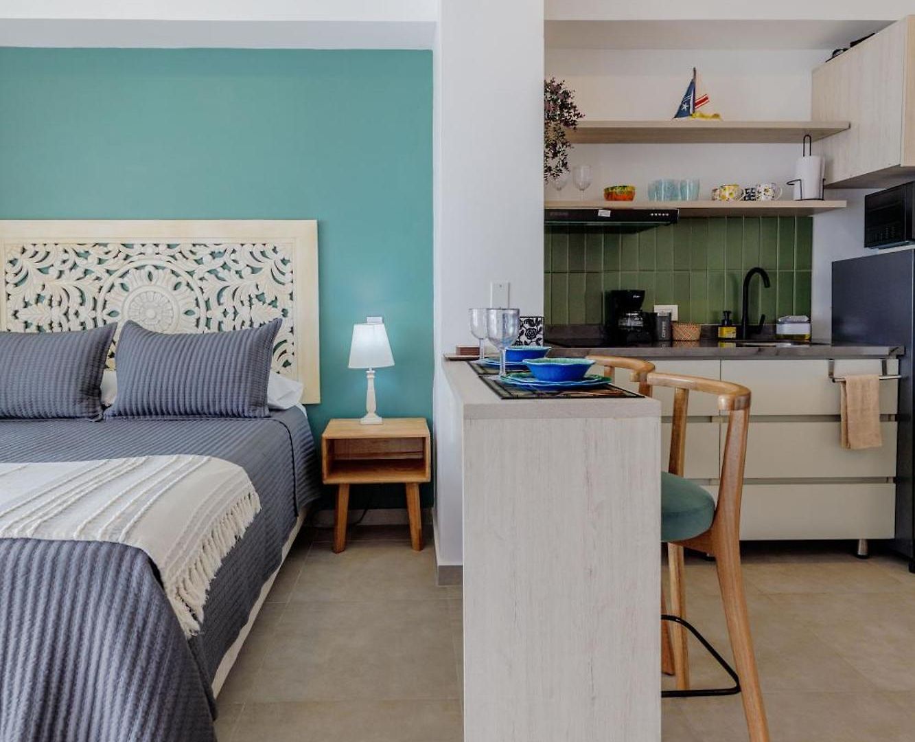 Apartamento Encantador Y Moderno Estudio Con Piscina A Pasos Del Aeropuerto