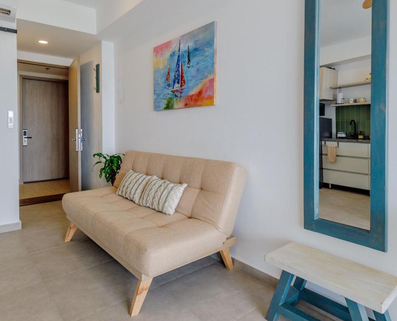 Apartamento Encantador Y Moderno Estudio Con Piscina A Pasos Del Aeropuerto Cartagena