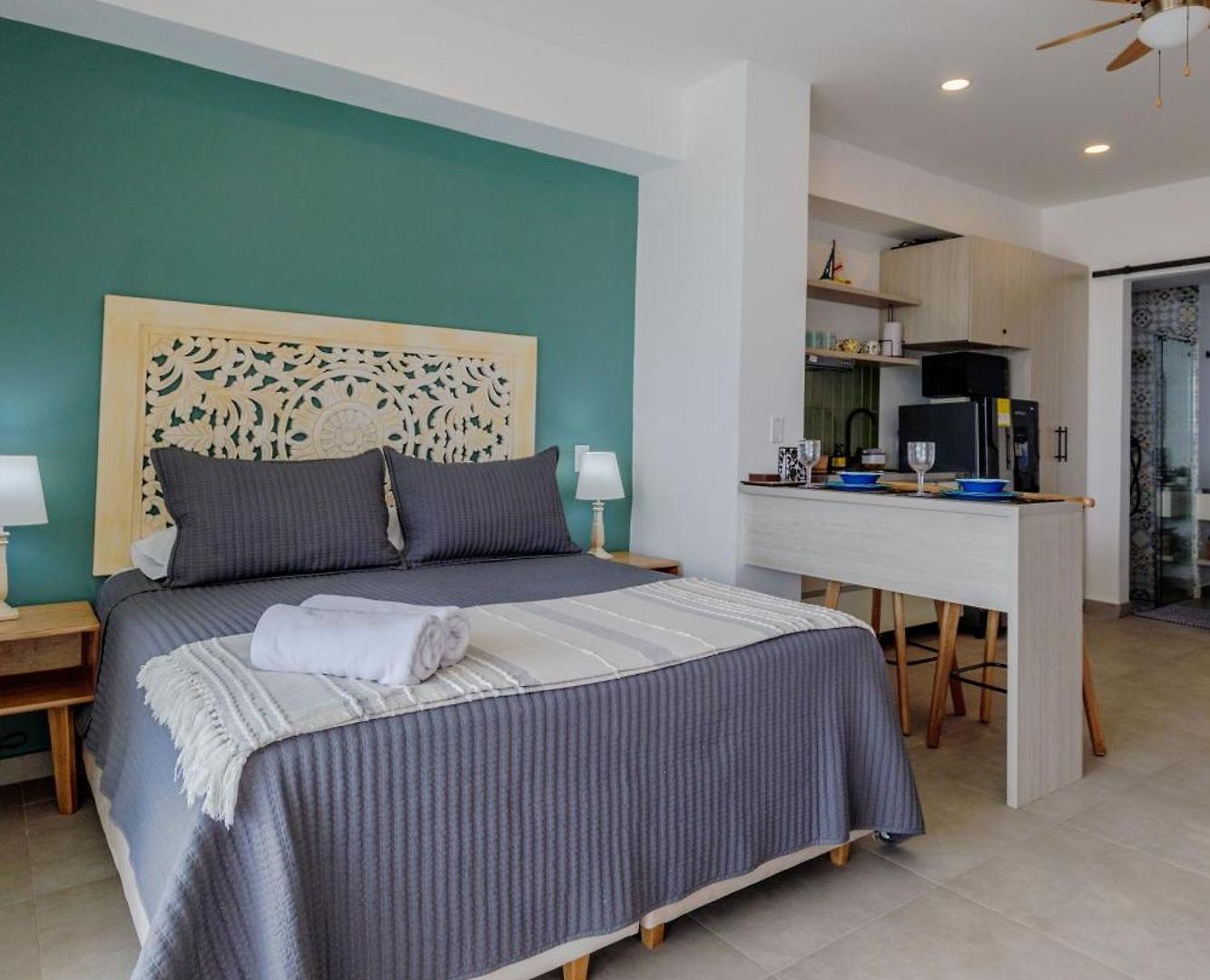 Encantador Y Moderno Estudio Con Piscina A Pasos Del Aeropuerto Apartamento Cartagena