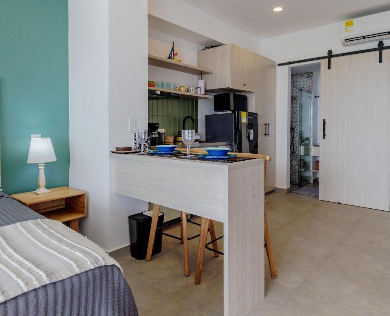 Encantador Y Moderno Estudio Con Piscina A Pasos Del Aeropuerto Apartamento