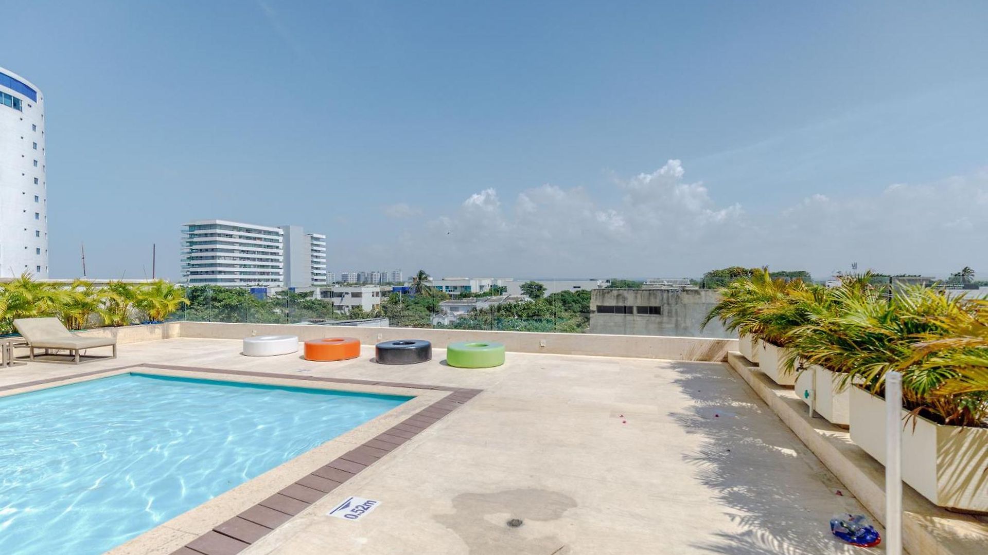 Encantador Y Moderno Estudio Con Piscina A Pasos Del Aeropuerto