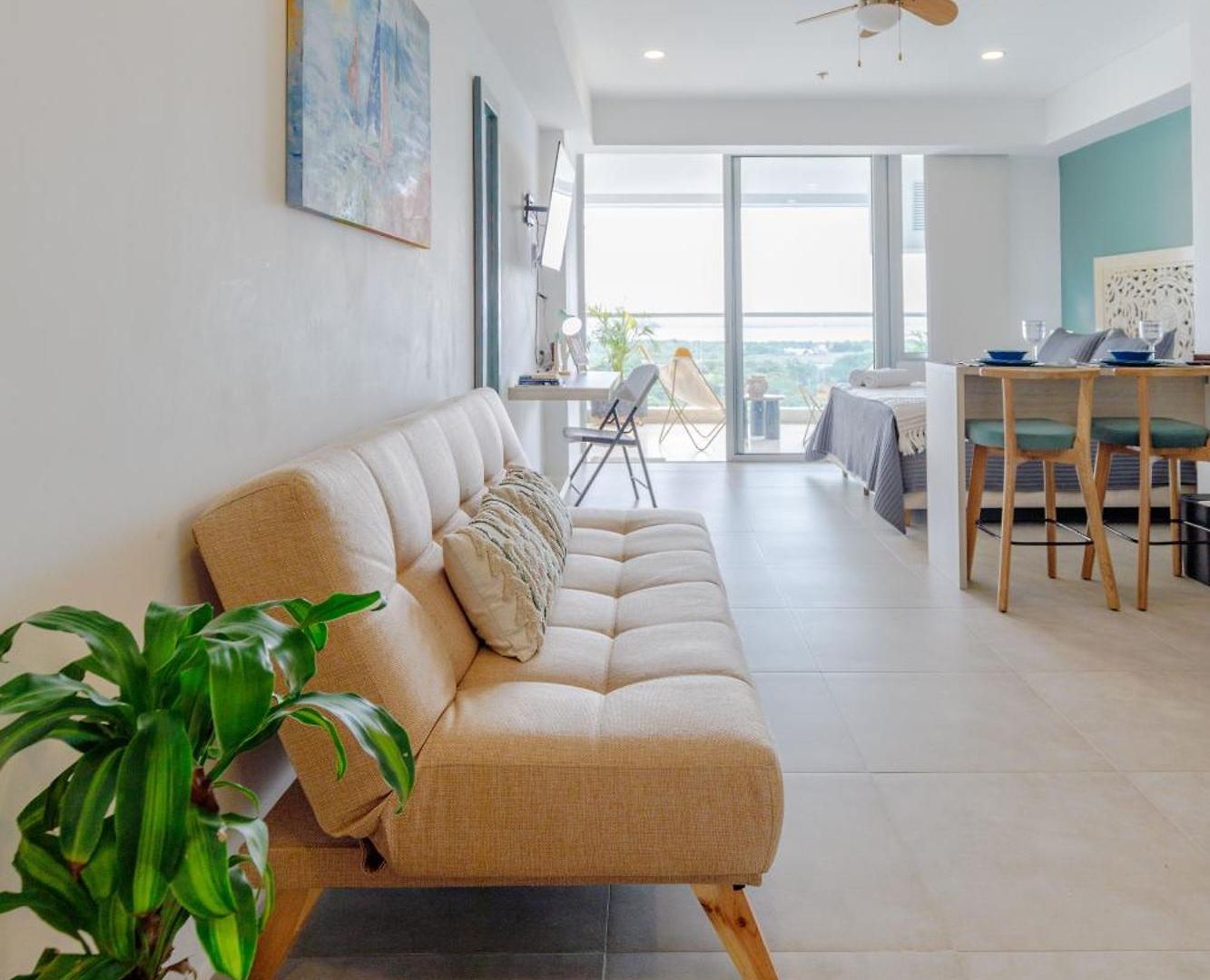 Encantador Y Moderno Estudio Con Piscina A Pasos Del Aeropuerto Apartamento *