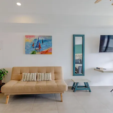 Apartamento Encantador Y Moderno Estudio Con Piscina A Pasos Del Aeropuerto *
