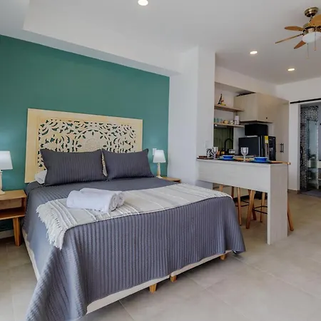 Encantador Y Moderno Estudio Con Piscina A Pasos Del Aeropuerto Apartamento Cartagena