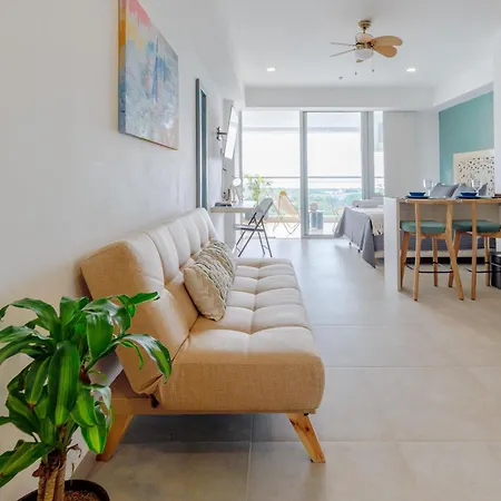 Encantador Y Moderno Estudio Con Piscina A Pasos Del Aeropuerto Apartamento *