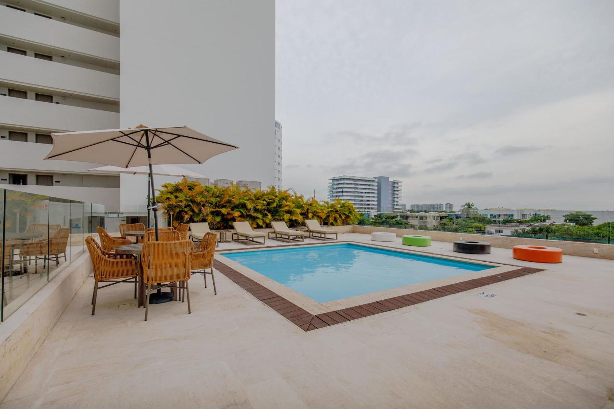Encantador Y Moderno Estudio Con Piscina A Pasos Del Aeropuerto Apartamento *