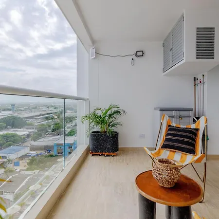 Encantador Y Moderno Estudio Con Piscina A Pasos Del Aeropuerto