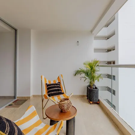 Encantador Y Moderno Estudio Con Piscina A Pasos Del Aeropuerto * Cartagena