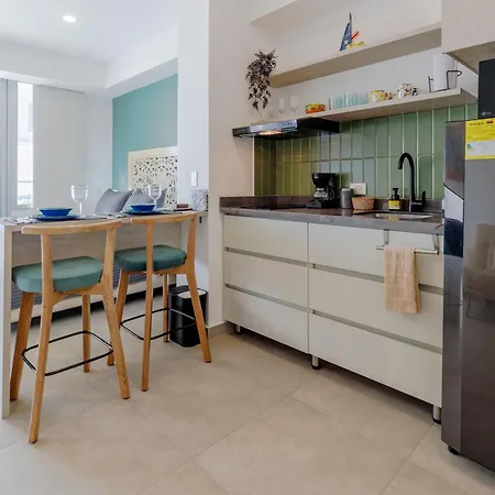 Encantador Y Moderno Estudio Con Piscina A Pasos Del Aeropuerto Apartment *
